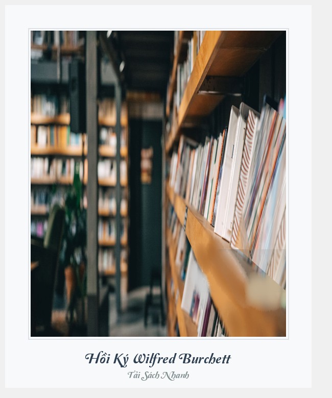 Bìa sách Hồi Ký Wilfred Burchett