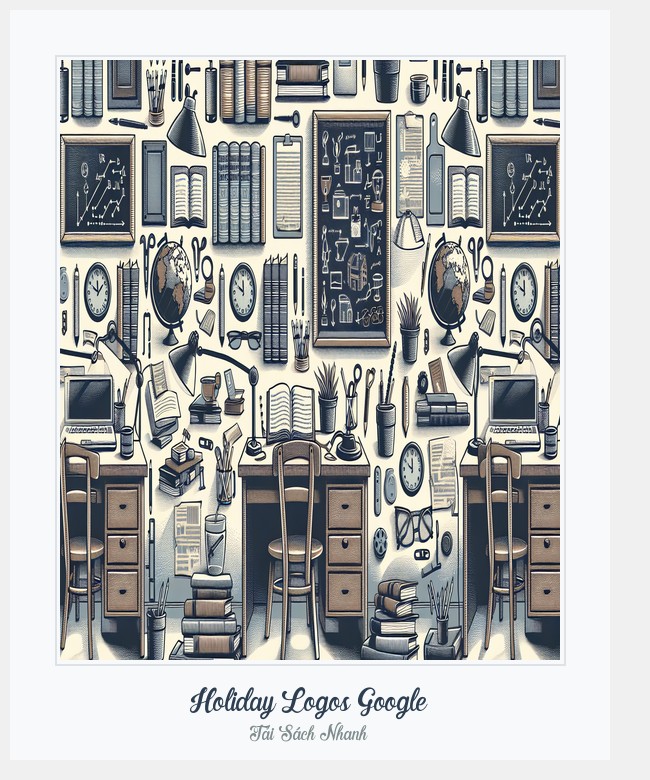 Bìa sách Holiday Logos Google