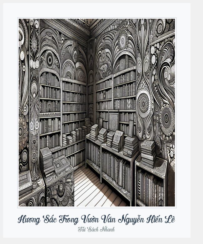 Bìa sách Hương Sắc Trong Vườn Văn Nguyễn Hiến Lê