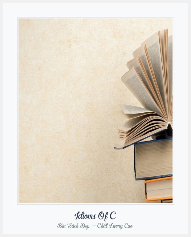 Bìa sách Idioms Of C