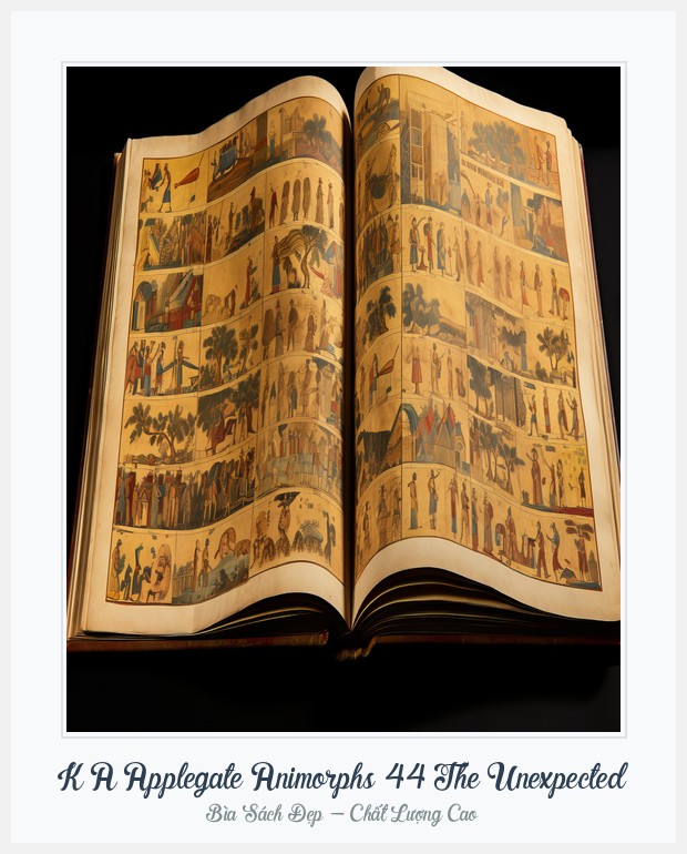 Bìa sách K A Applegate Animorphs 44 The Unexpected