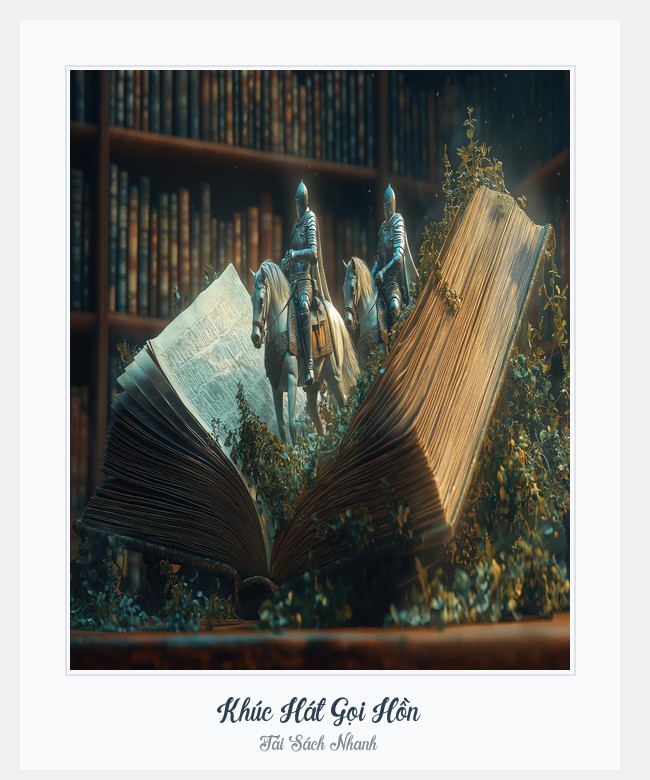Bìa sách Khúc Hát Gọi Hồn