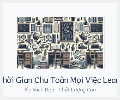 Bìa sách Kiểm Soát Thời Gian Chu Toàn Mọi Việc Leander Kahney