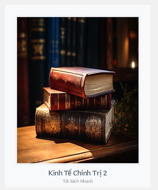 Bìa sách Kinh Tế Chính Trị 2