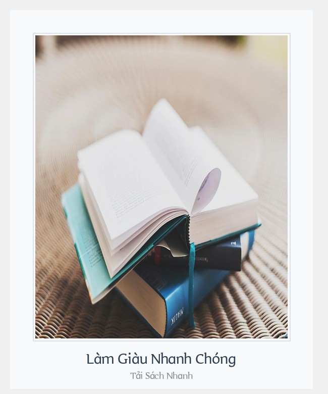 Bìa sách Làm Giàu Nhanh Chóng