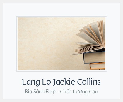 Bìa sách Lang Lo Jackie Collins