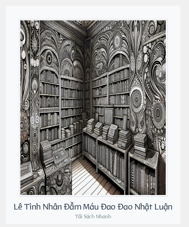 Bìa sách Lê Tình Nhân Đẫm Máu Đao Đao Nhật Luận