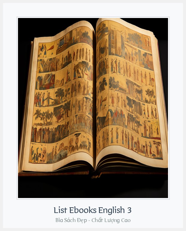 Bìa sách List Ebooks English 3