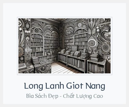 Bìa sách Long Lanh Giot Nang