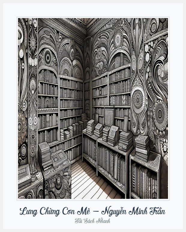 Bìa sách Lưng Chừng Cơn Mê - Nguyễn Minh Trần