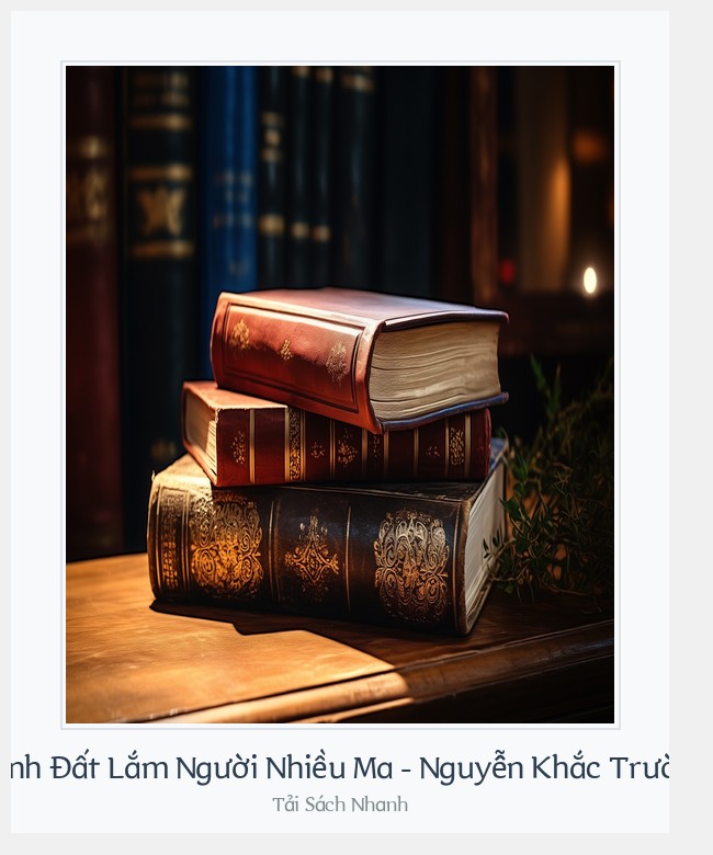 Bìa sách Mảnh Đất Lắm Người Nhiều Ma - Nguyễn Khắc Trường