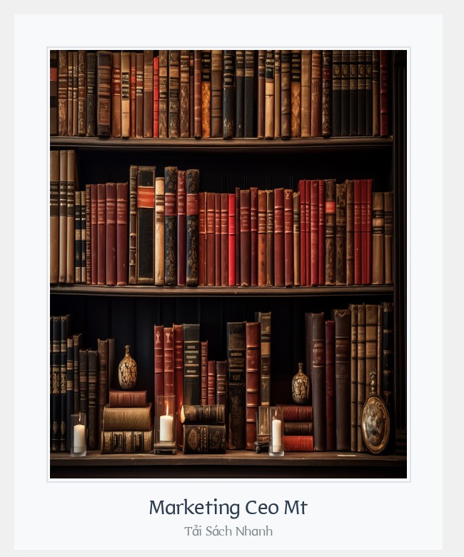Bìa sách Marketing Ceo Mt