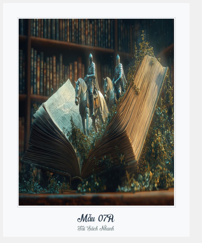 Bìa sách Mẫu 07A