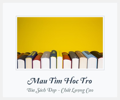 Bìa sách Mau Tim Hoc Tro