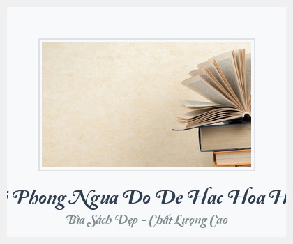 Bìa sách Moi Ngay Deu Phai Phong Ngua Do De Hac Hoa Hac Mieu Nghe Nghe