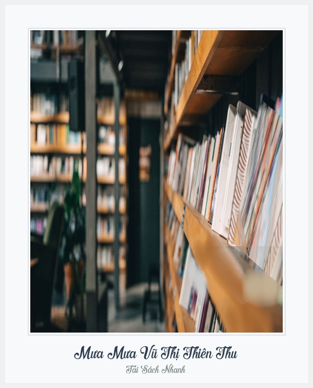 Bìa sách Mưa Mưa Vũ Thị Thiên Thu