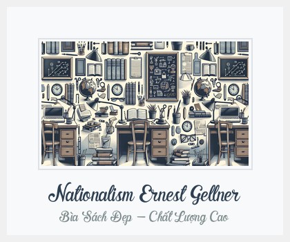 Bìa sách Nationalism Ernest Gellner