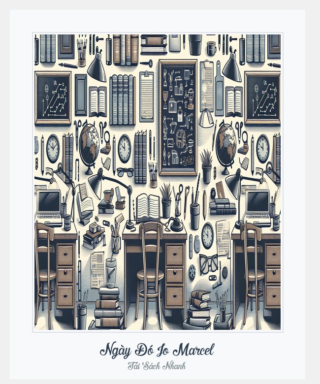 Bìa sách Ngày Đó Jo Marcel