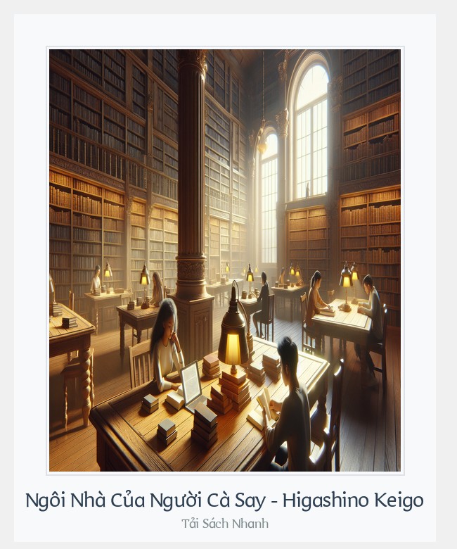 Bìa sách Ngôi Nhà Của Người Cà Say - Higashino Keigo