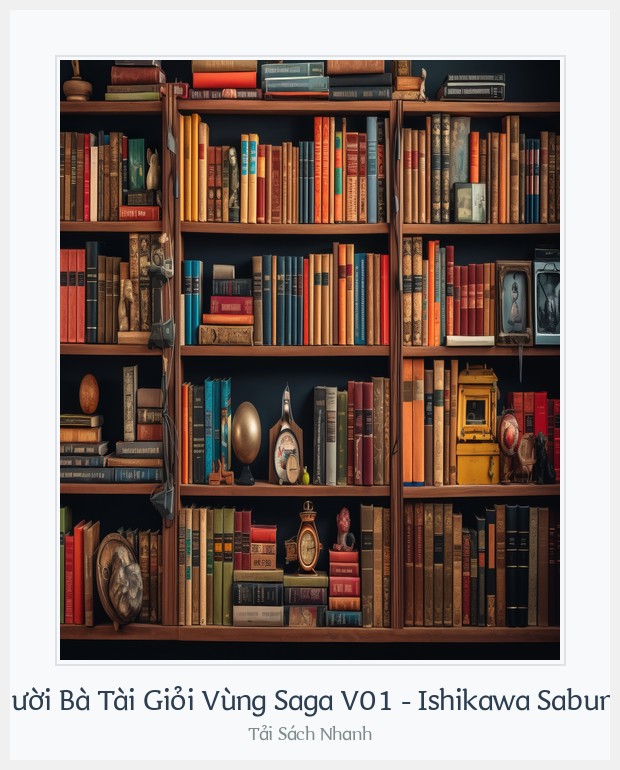 Bìa sách Người Bà Tài Giỏi Vùng Saga V01 - Ishikawa Saburou