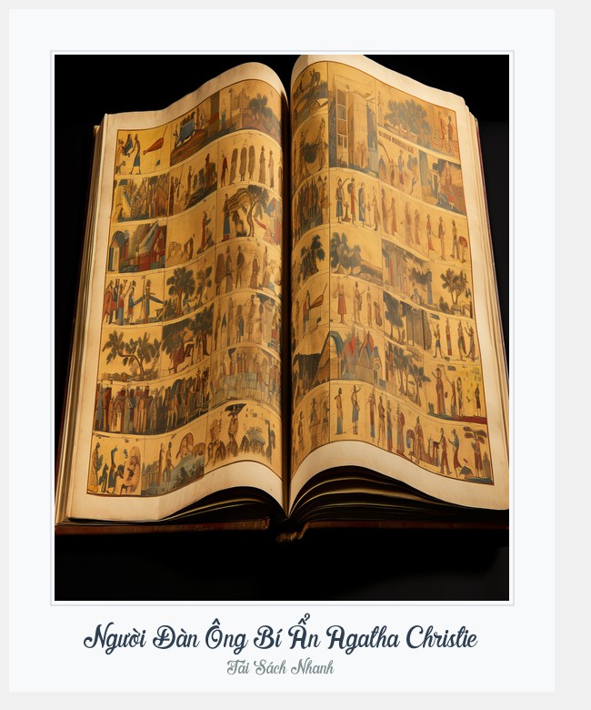 Bìa sách Người Đàn Ông Bí Ẩn Agatha Christie