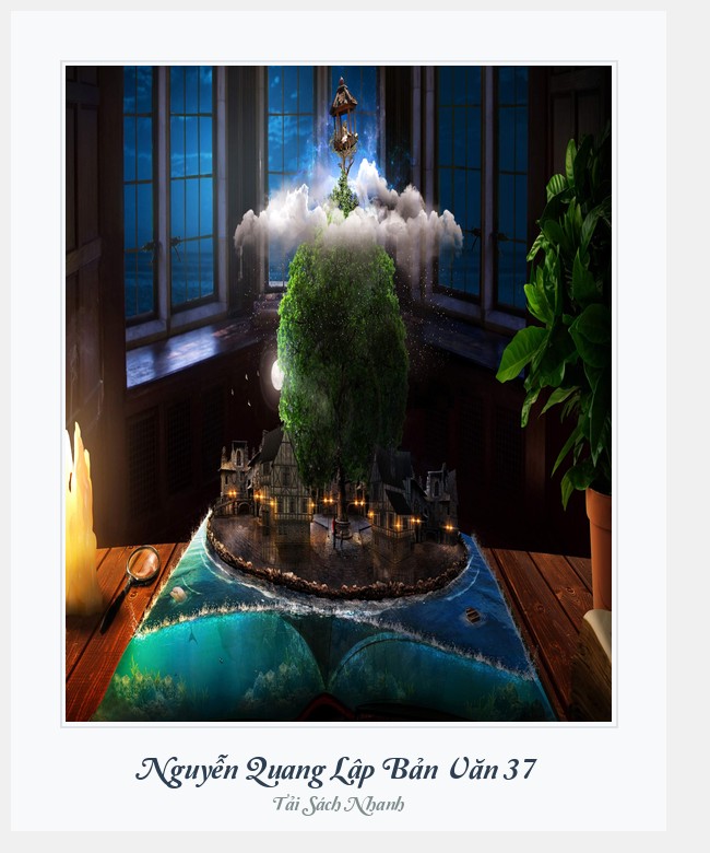 Bìa sách Nguyễn Quang Lập Bản Văn 37