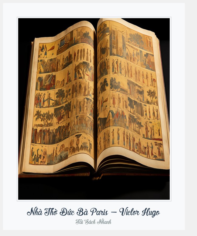 Bìa sách Nhà Thờ Đức Bà Paris - Victor Hugo