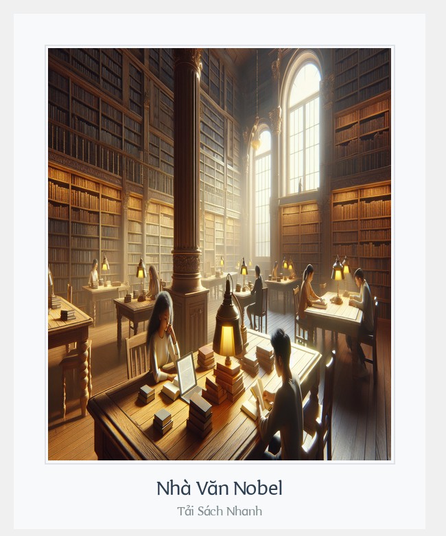 Bìa sách Nhà Văn Nobel