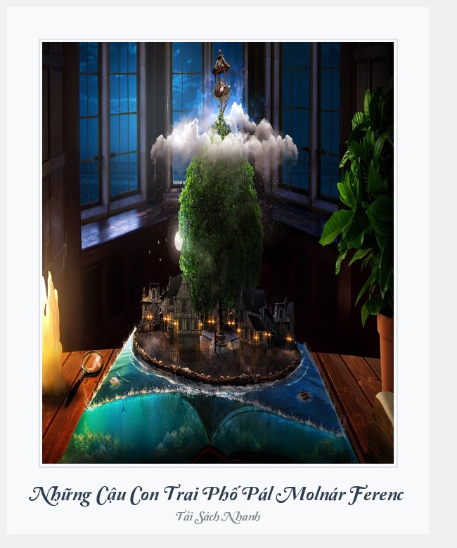 Bìa sách Những Cậu Con Trai Phố Pál Molnár Ferenc