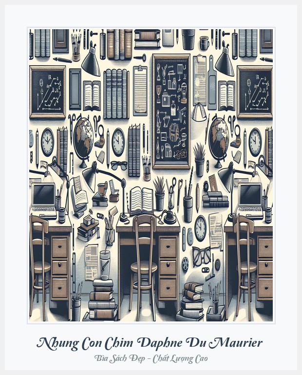 Bìa sách Nhung Con Chim Daphne Du Maurier