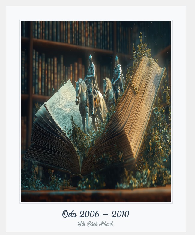 Bìa sách Oda 2006 - 2010