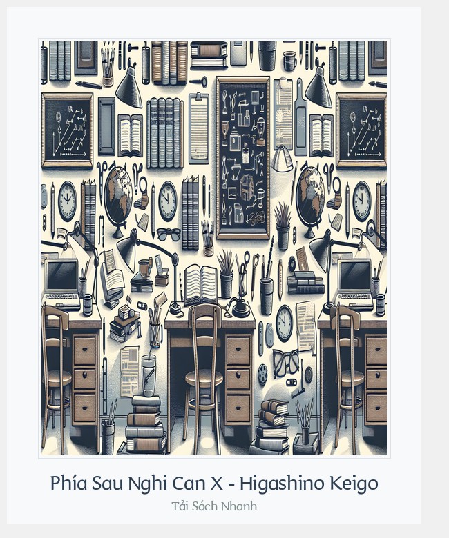 Bìa sách Phía Sau Nghi Can X - Higashino Keigo