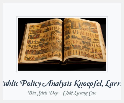 Bìa sách Public Policy Analysis Knoepfel, Larrue