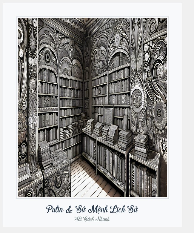 Bìa sách Putin & Sứ Mệnh Lịch Sử