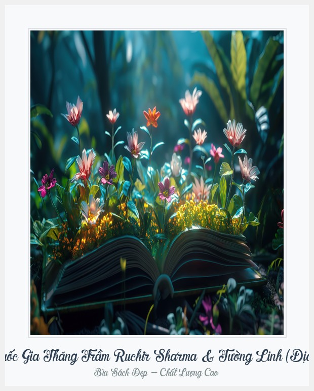 Bìa sách Quốc Gia Thăng Trầm Ruchir Sharma & Tường Linh (Dịch)