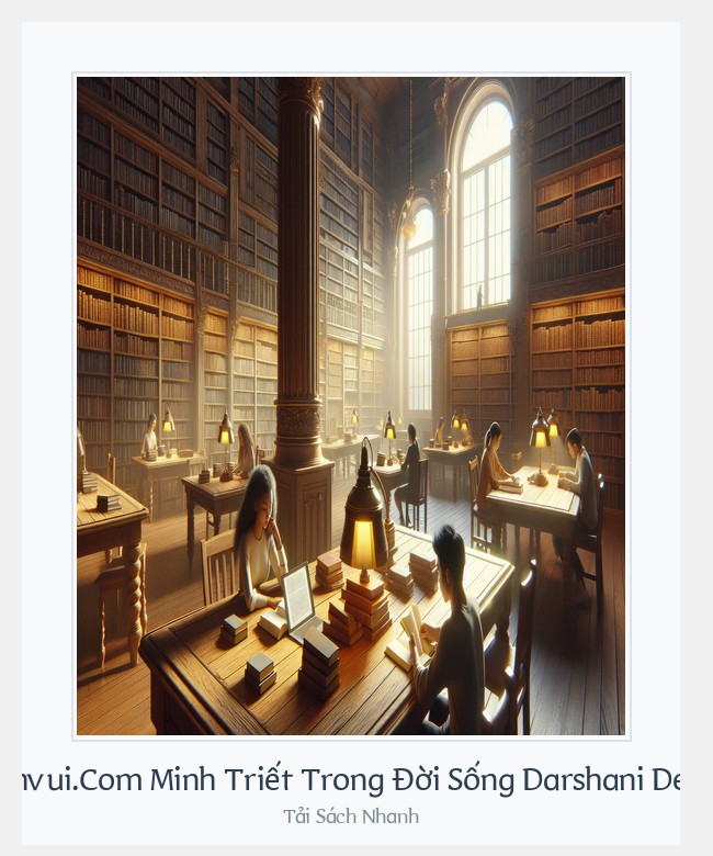 Bìa sách Sachvui.Com Minh Triết Trong Đời Sống Darshani Deane