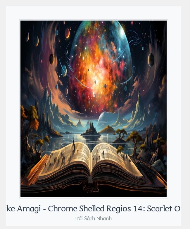 Bìa sách Shousuke Amagi - Chrome Shelled Regios 14: Scarlet Oratorio