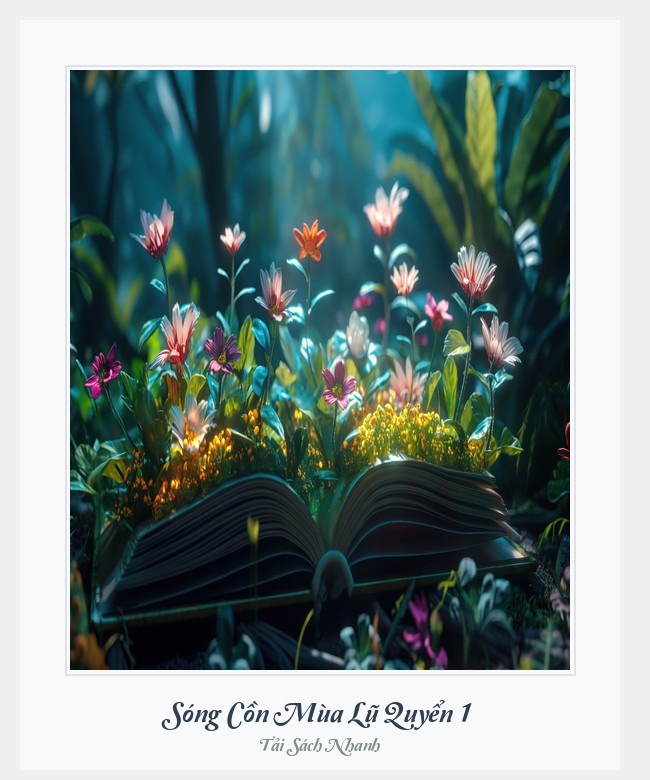 Bìa sách Sóng Cồn Mùa Lũ Quyển 1