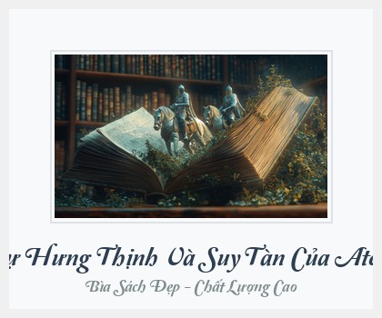 Bìa sách Sự Hưng Thịnh Và Suy Tàn Của Aten