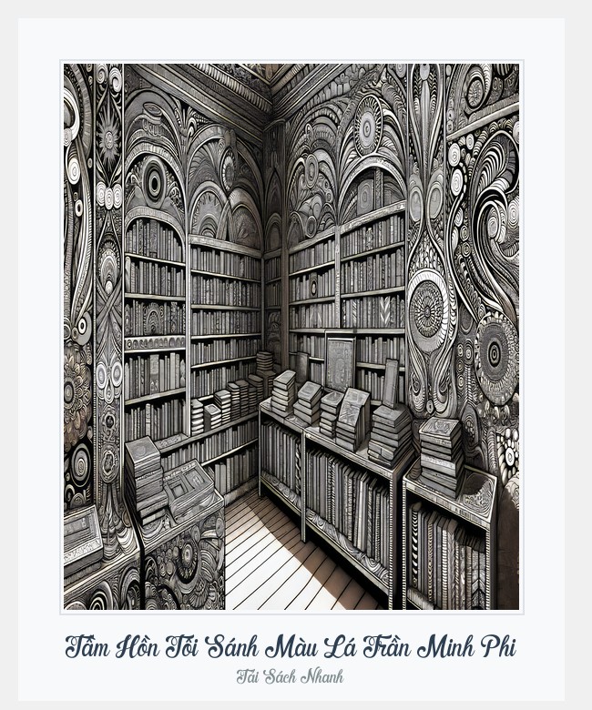 Bìa sách Tầm Hồn Tôi Sánh Màu Lá Trần Minh Phi