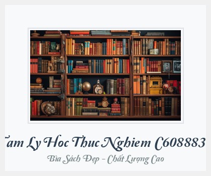 Bìa sách Tam Ly Hoc Thuc Nghiem C6088837