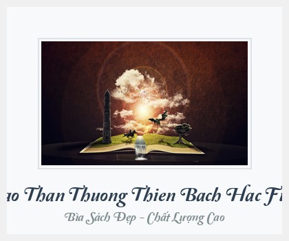 Bìa sách Tao Than Thuong Thien Bach Hac Full