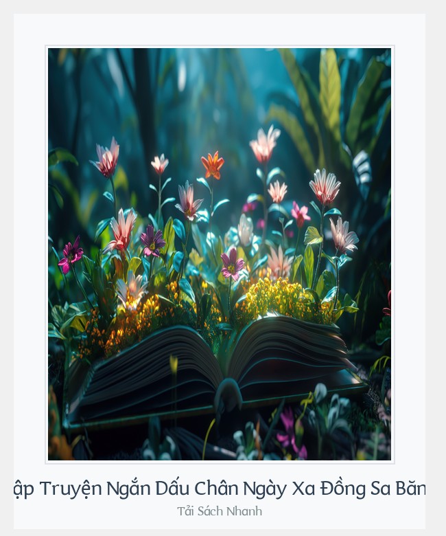 Bìa sách Tập Truyện Ngắn Dấu Chân Ngày Xa Đồng Sa Băng