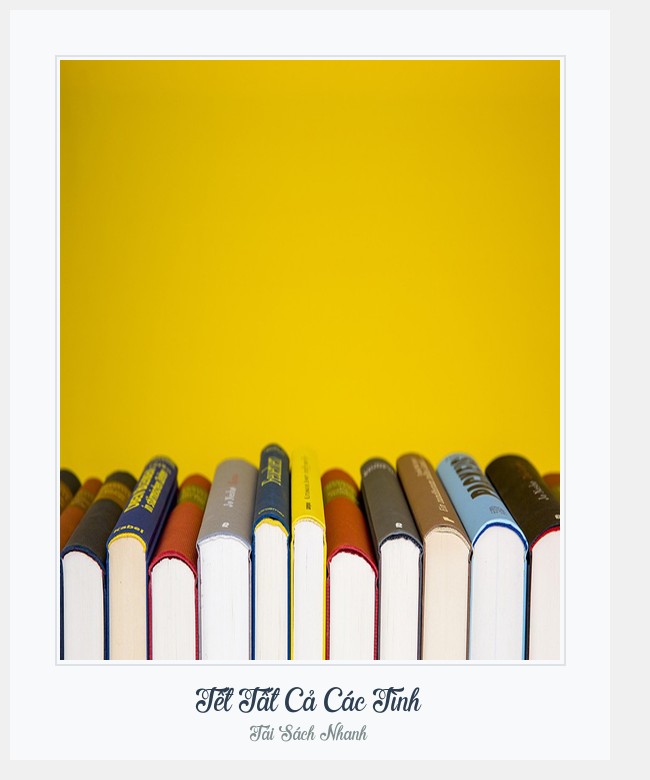 Bìa sách Tết Tất Cả Các Tình