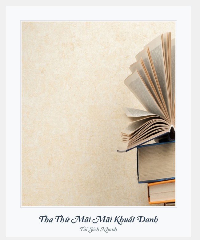 Bìa sách Tha Thứ Mãi Mãi Khuất Danh