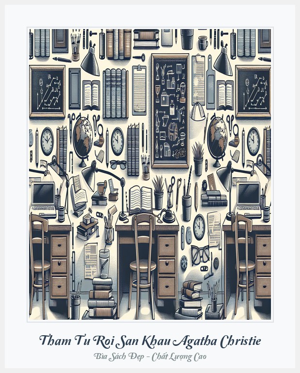 Bìa sách Tham Tu Roi San Khau Agatha Christie