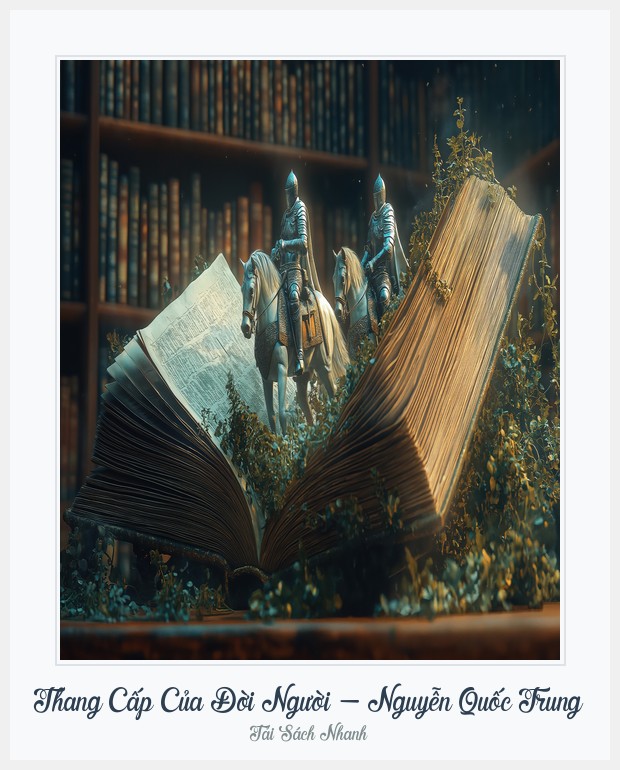 Bìa sách Thang Cấp Của Đời Người - Nguyễn Quốc Trung