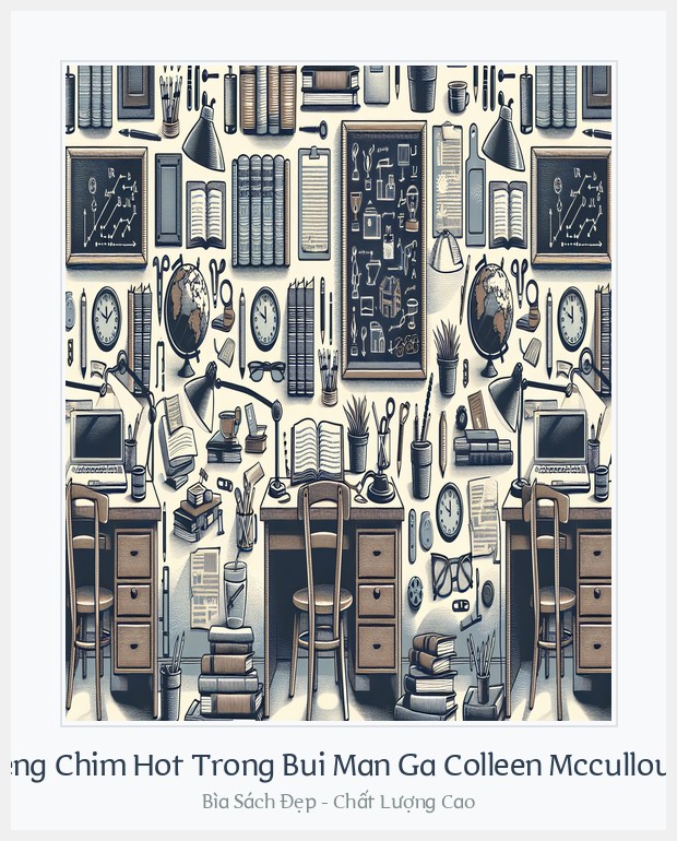 Bìa sách Tieng Chim Hot Trong Bui Man Ga Colleen Mccullough