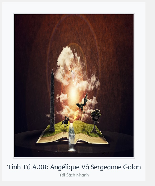 Bìa sách Tinh Tú A.08: Angélique Và Sergeanne Golon