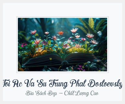 Bìa sách Toi Ac Va Su Trung Phat Dostoevsky